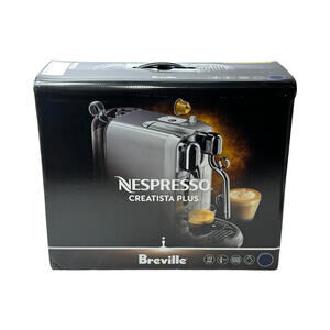 Breville Creatista Plus Nespresso Machine - Damson Blue (BNE800DBL1BUS1) NEW